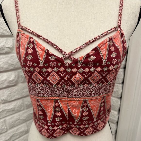 Spaghetti Strap Crop Top - Picture 1 of 4